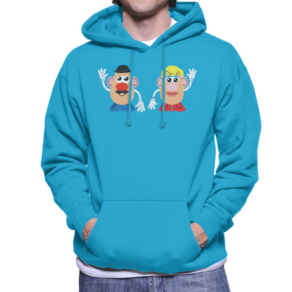 Mr Potato Head And Mrs Wave Men's Hooded Sweatshirt product image 1