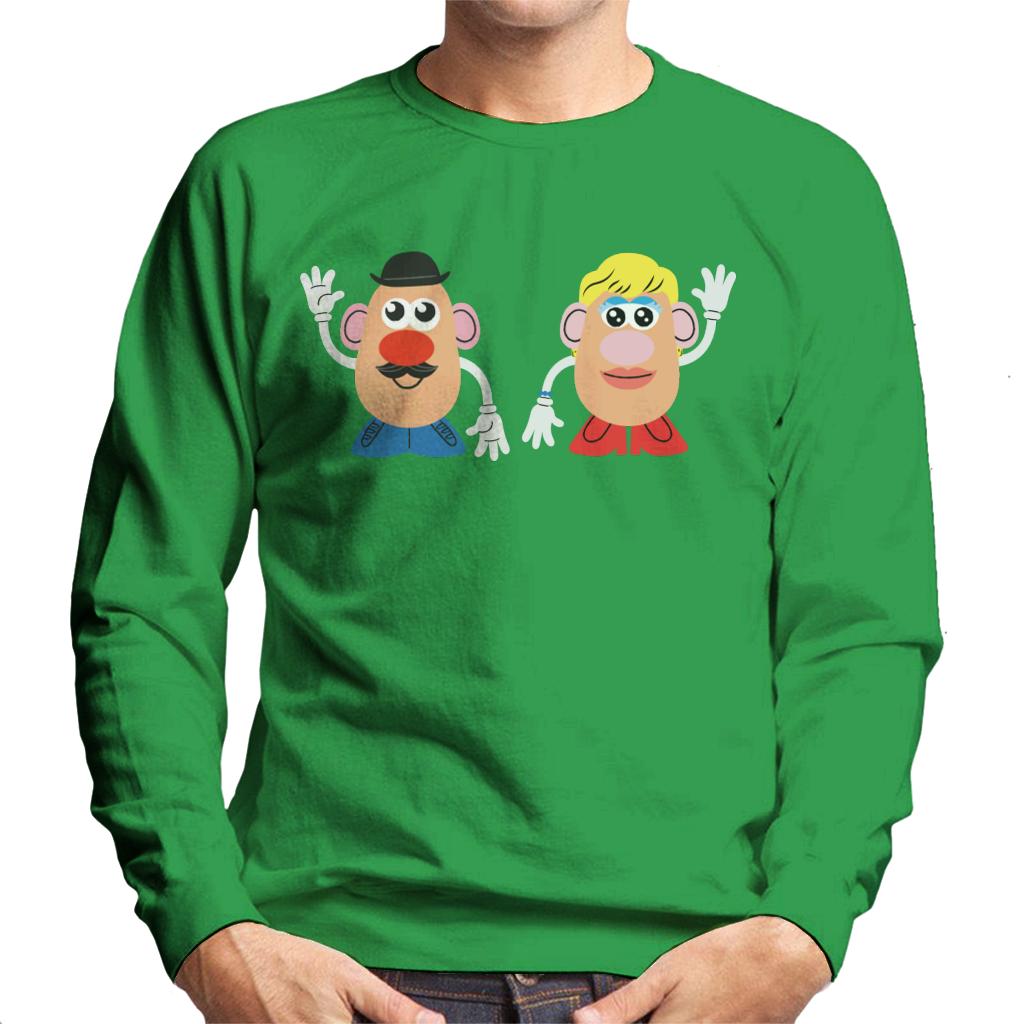 Mr Potato Head And Mrs Wave Men's Sweatshirt product image 4