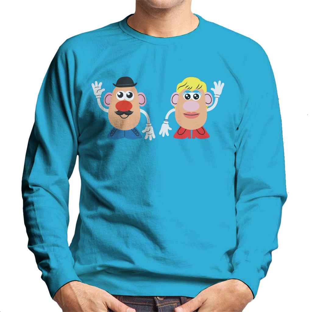 Mr Potato Head And Mrs Wave Men's Sweatshirt product image 1