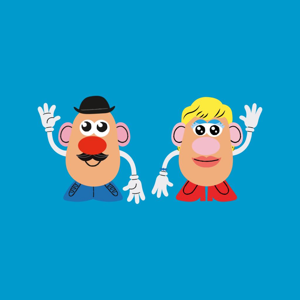 Mr Potato Head And Mrs Wave Women's T-Shirt product image 2