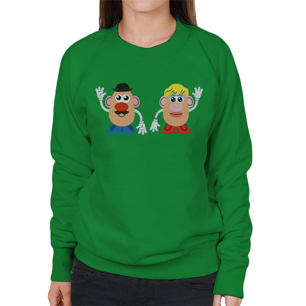 Mr Potato Head And Mrs Wave Women's Sweatshirt product image 4