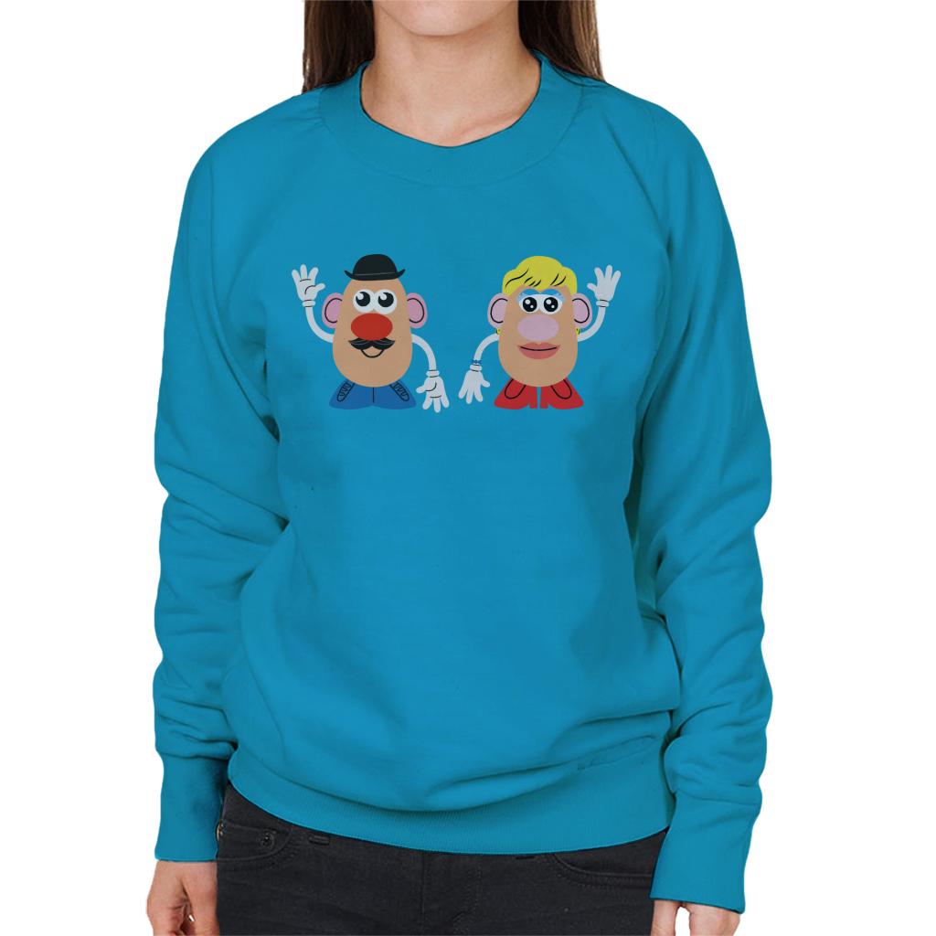 Mr Potato Head And Mrs Wave Women's Sweatshirt product image 1