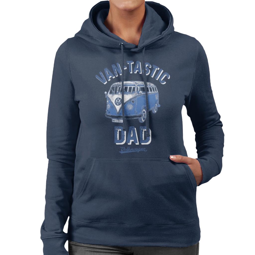 Volkswagen Dad Van Tastic Women's Hooded Sweatshirt product image 4