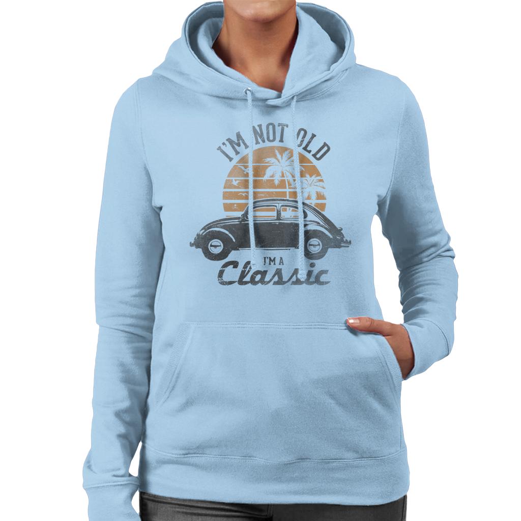 Volkswagen Im A Classic Women's Hooded Sweatshirt product image 4
