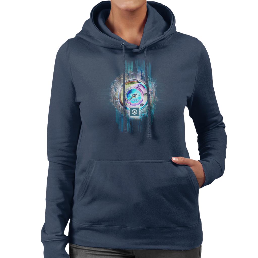 Volkswagen Luminous VW Speedometer Women's Hooded Sweatshirt product image 4