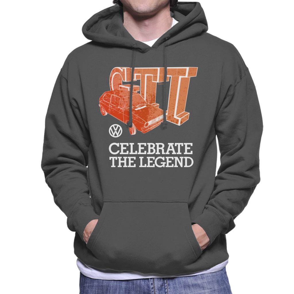 Volkswagen Retro Golf GTI Celebrate The Legend Men's Hooded product image 4