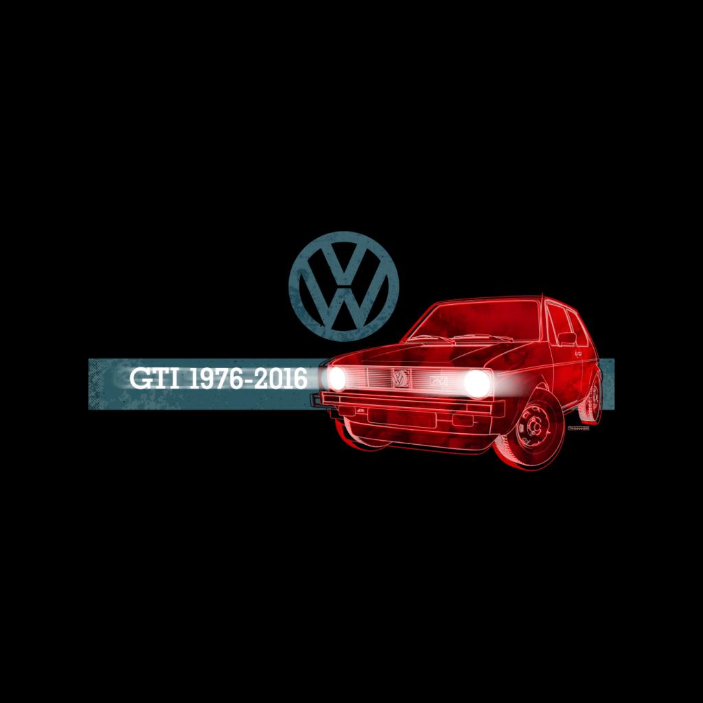 Volkswagen Historic Golf GTI Women's Hooded Sweatshirt product image 2