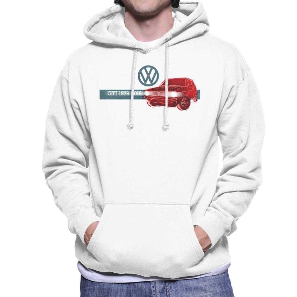 Volkswagen Historic Golf GTI Men's Hooded Sweatshirt product image 6