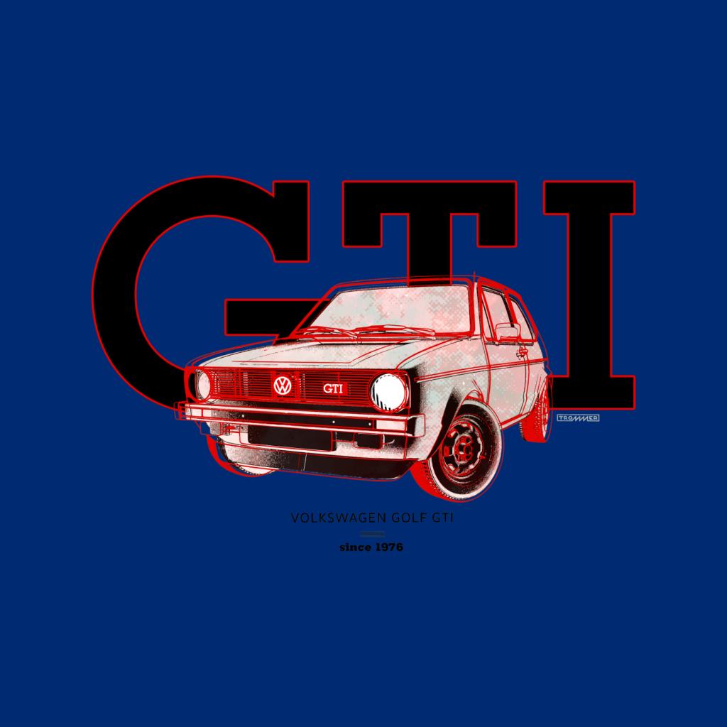 Volkswagen Golf GTI 1976 Men's Hooded Sweatshirt product image 7