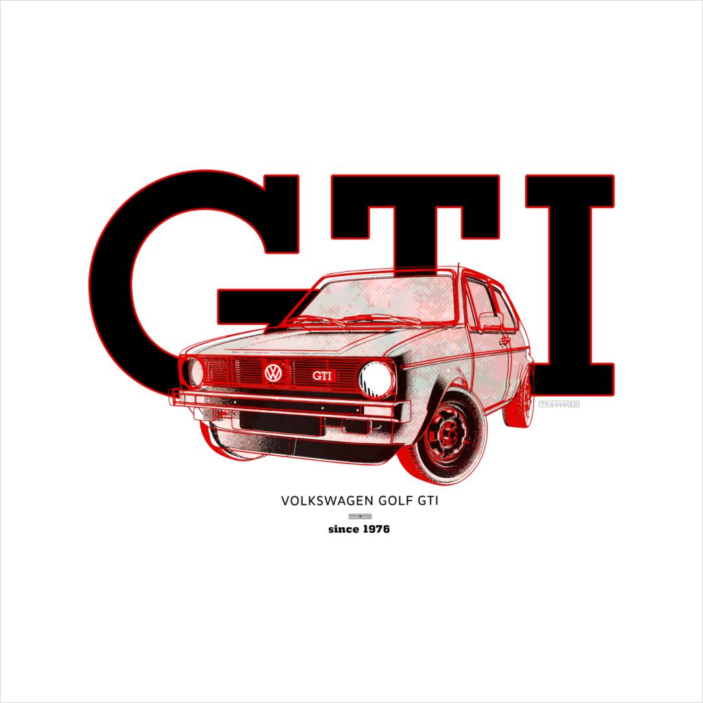 Volkswagen Golf GTI 1976 Women's Hooded Sweatshirt product image 5