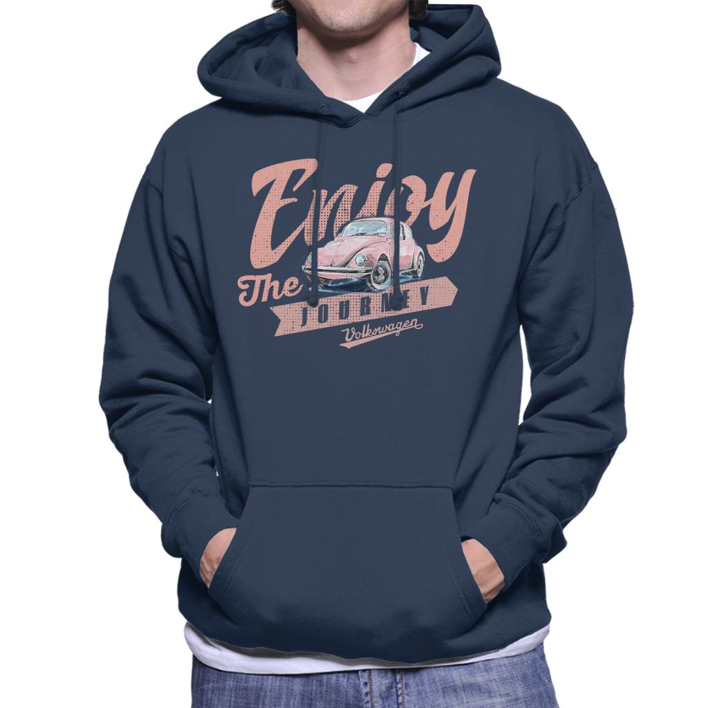 Volkswagen Beetle Enjoy The Journey Men's Hooded Sweatshirt product image 4