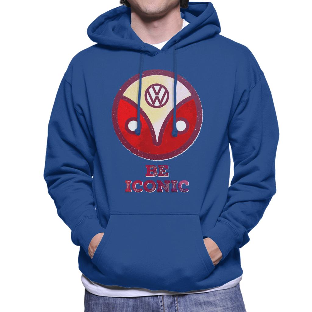 Volkswagen Type 2 Camper Logo Be Iconic Men's Hooded product image 4