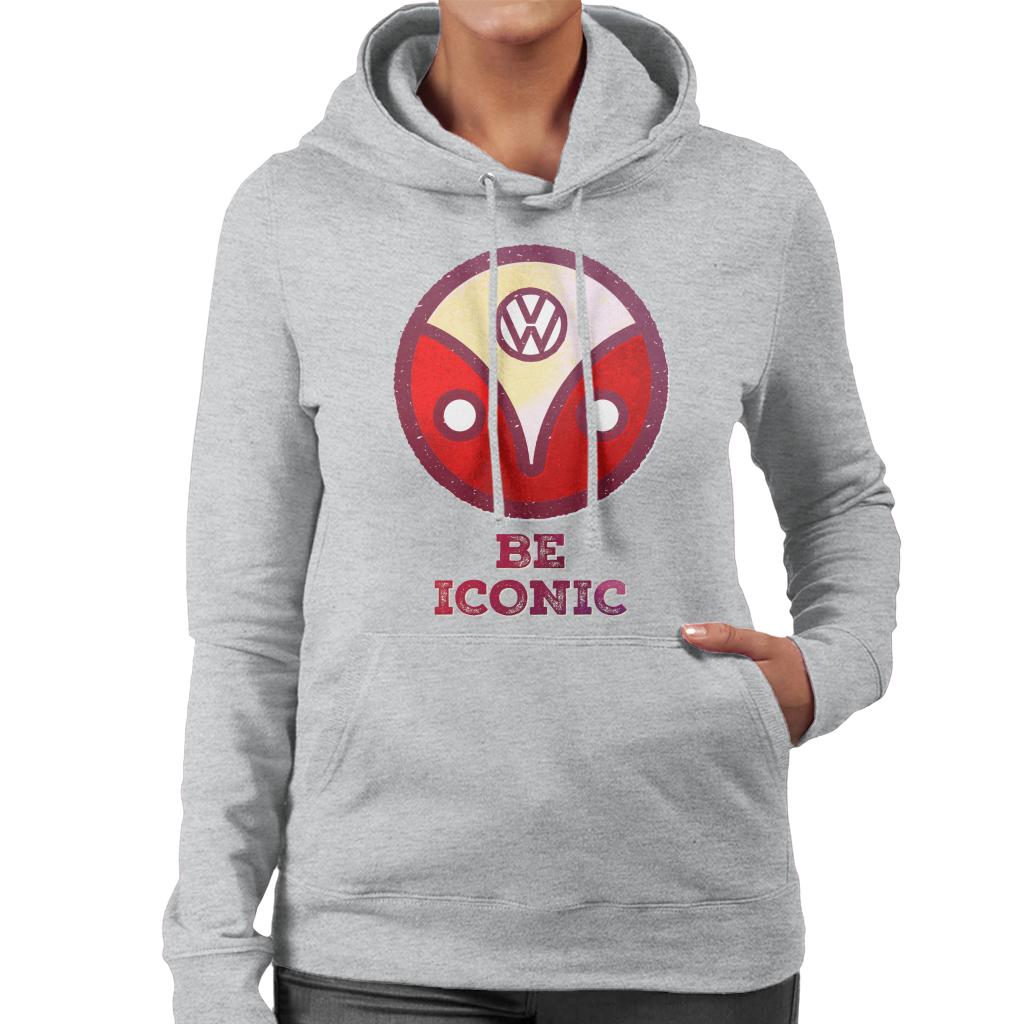 Volkswagen Type 2 Camper Logo Be Iconic Women's Hooded product image 1