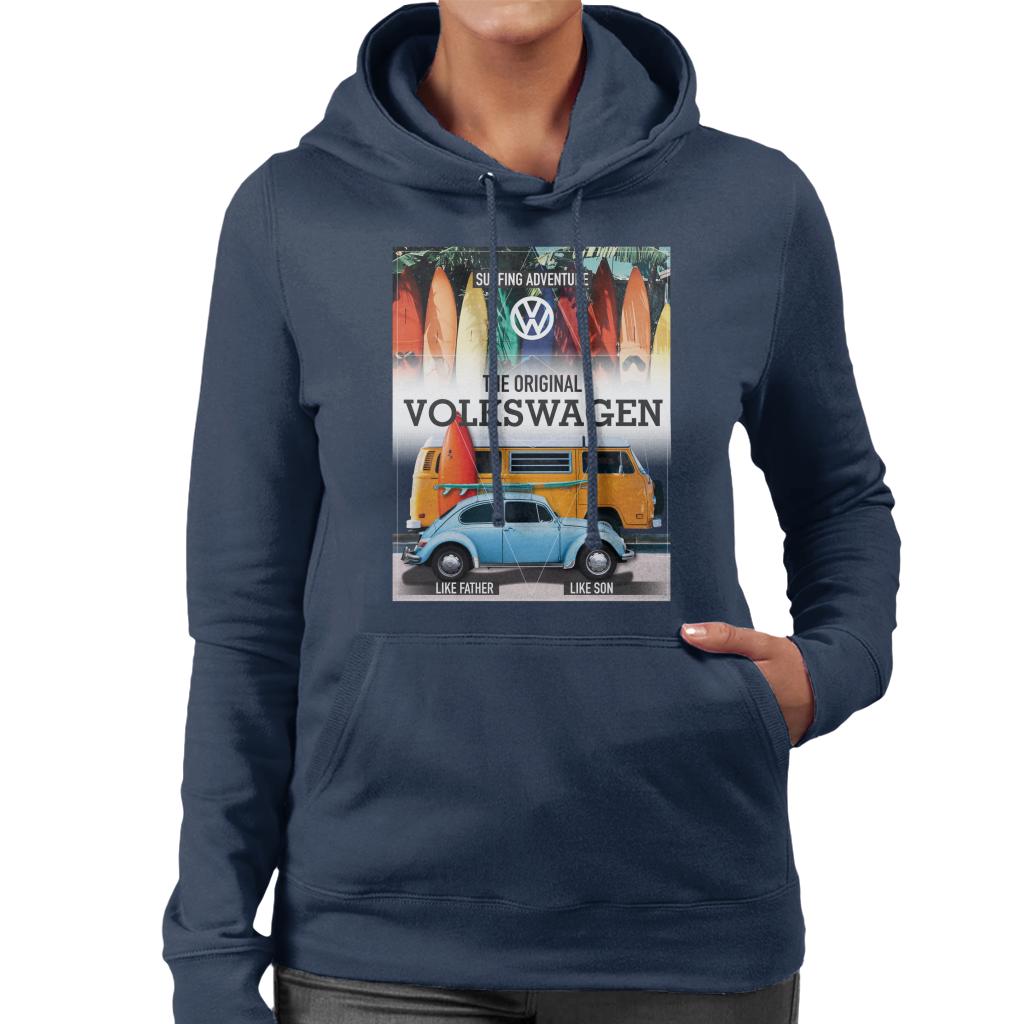 Volkswagen Surfing Adventure The Original Women's Hooded product image 4