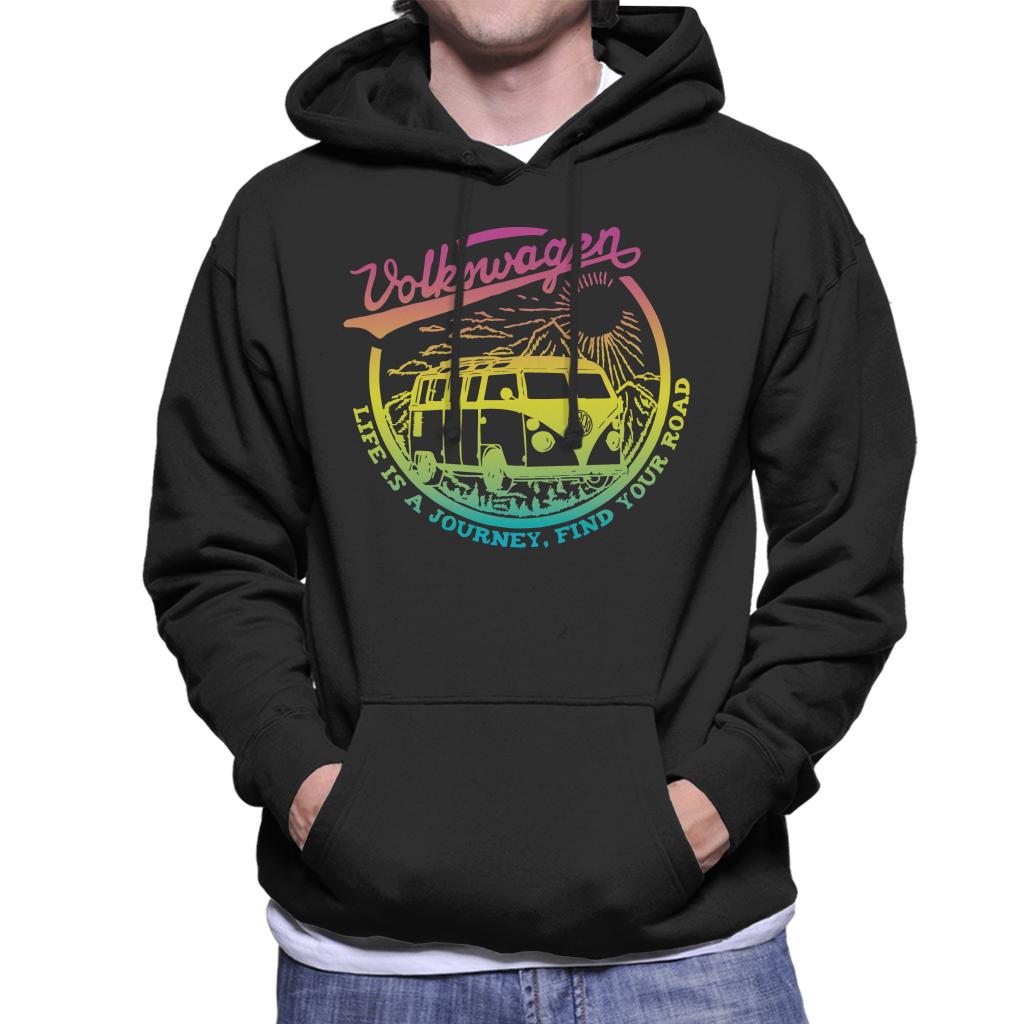 Volkswagen Camper Life Is A Journey Men's Hooded Sweatshirt product image 1