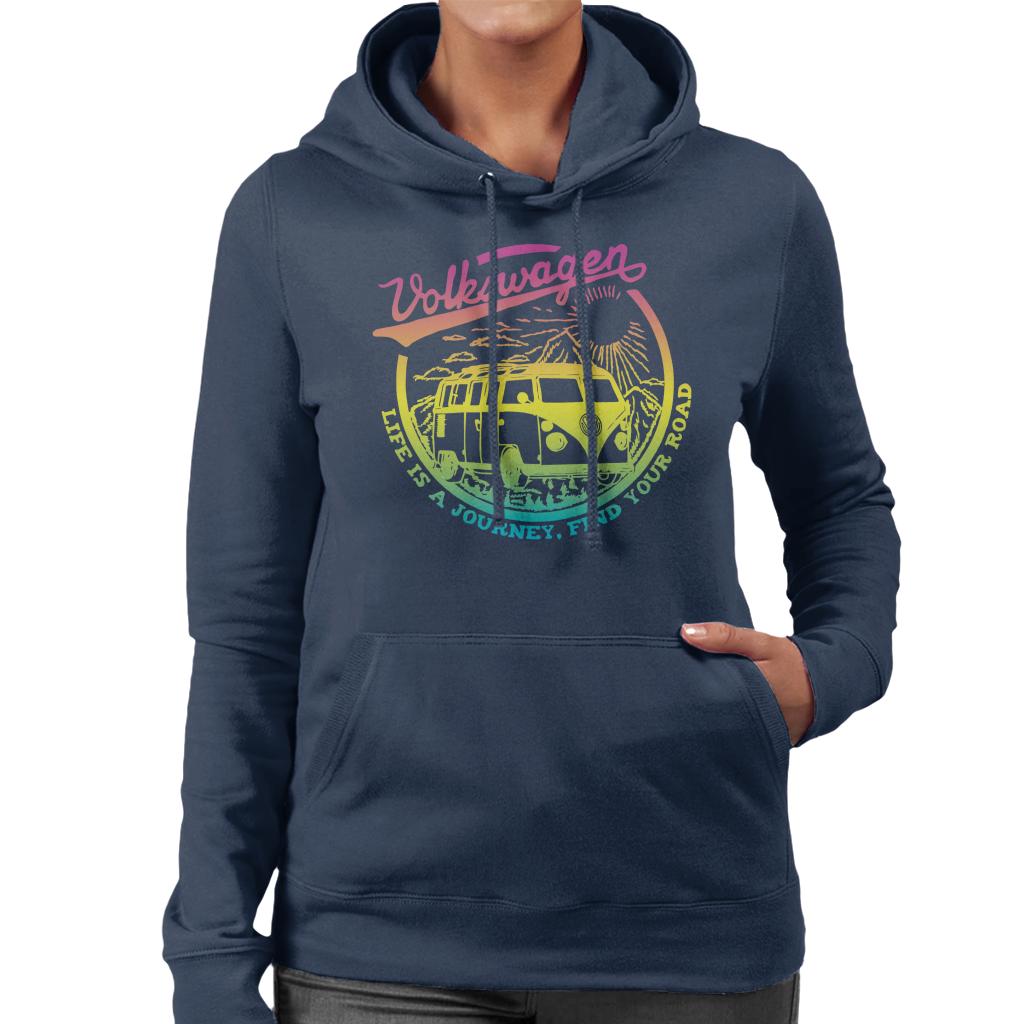 Volkswagen Camper Life Is A Journey Women's Hooded product image 4