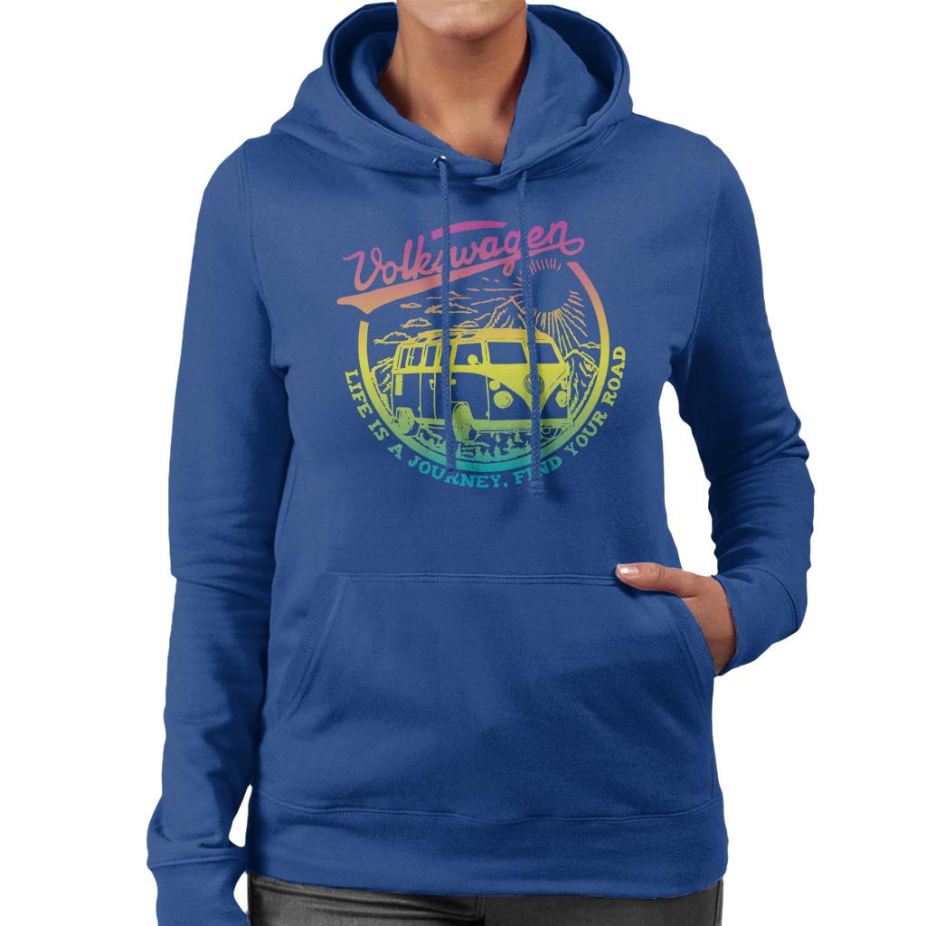 Volkswagen Camper Life Is A Journey Women's Hooded product image 6