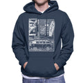 Volkswagen T1 Camper Beach Life Doodle Men's Hooded product image 1