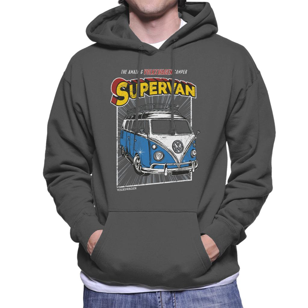 Volkswagen The Amazing Supervan Camper Men's Hooded product image 4