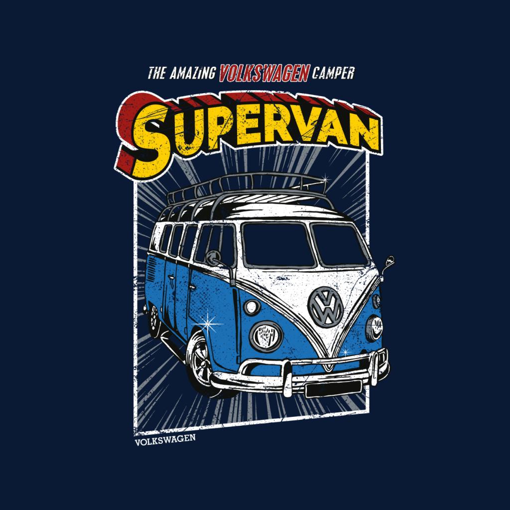 Volkswagen The Amazing Supervan Camper Men's Hooded product image 7