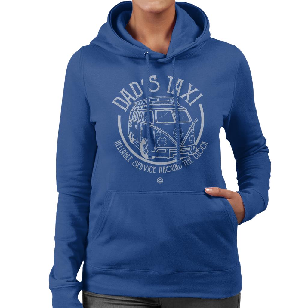 Volkswagen Dads Taxi Reliable Service Women's Hooded product image 6