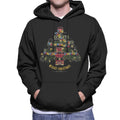 Volkswagen Merry Christmas Camper Tree Men's Hooded product image 1