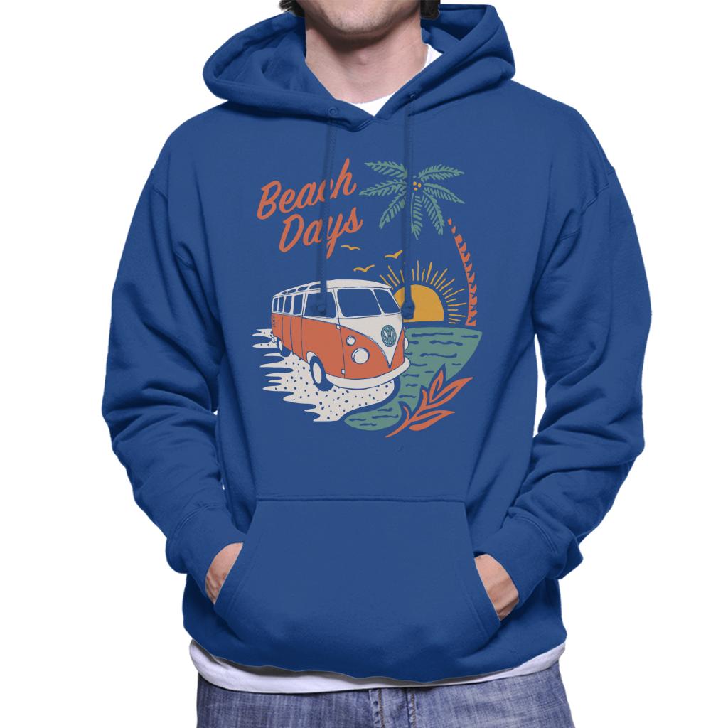 Volkswagen T1 Camper Beach Days Men's Hooded Sweatshirt product image 6