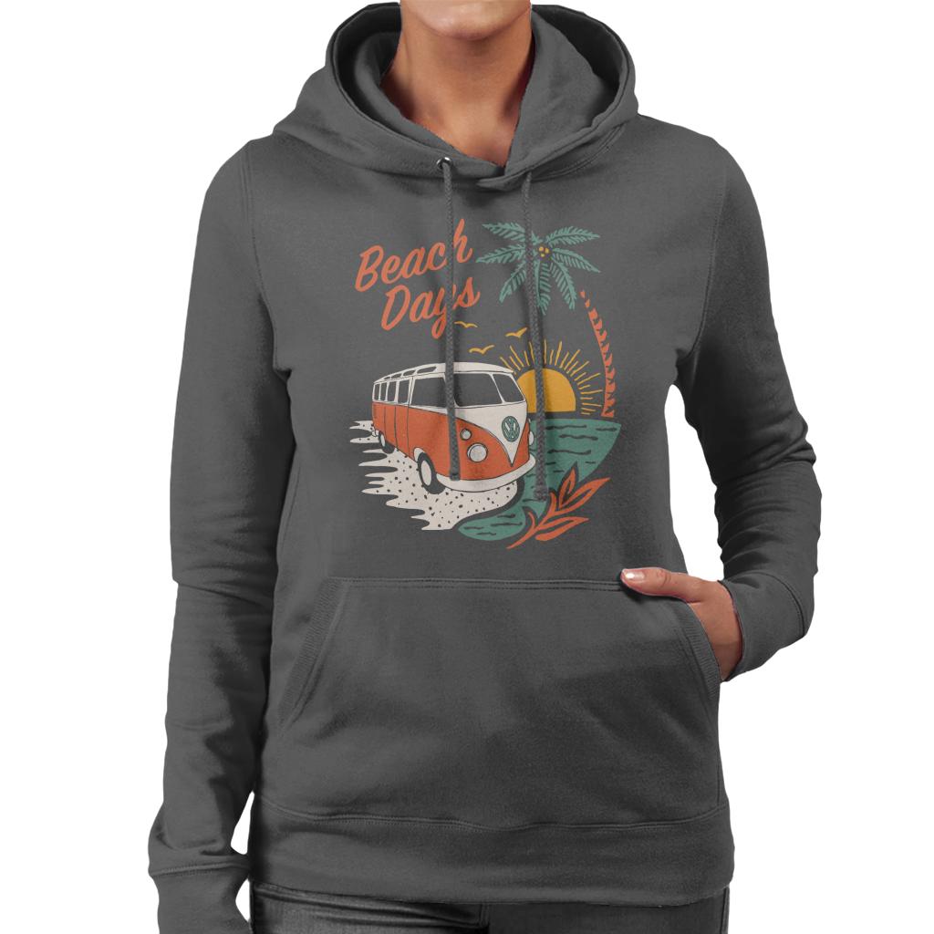 Volkswagen T1 Camper Beach Days Women's Hooded Sweatshirt product image 1