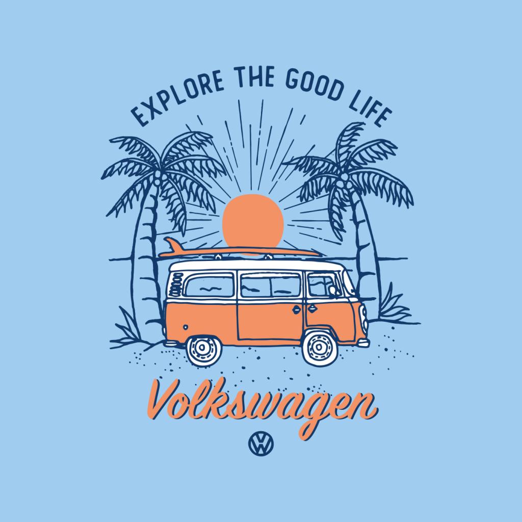 Volkswagen Camper Explore The Good Life Women's Hooded product image 5
