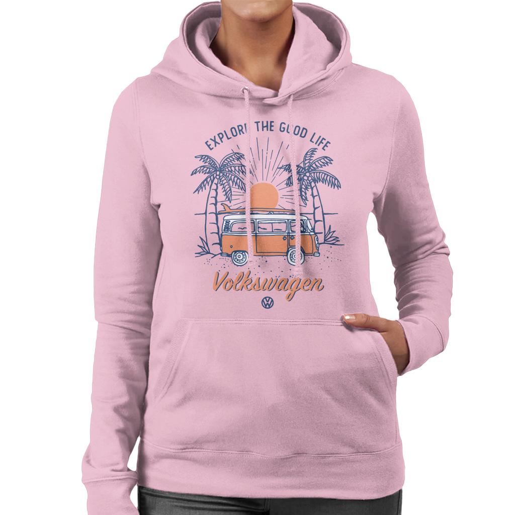 Volkswagen Camper Explore The Good Life Women's Hooded product image 6