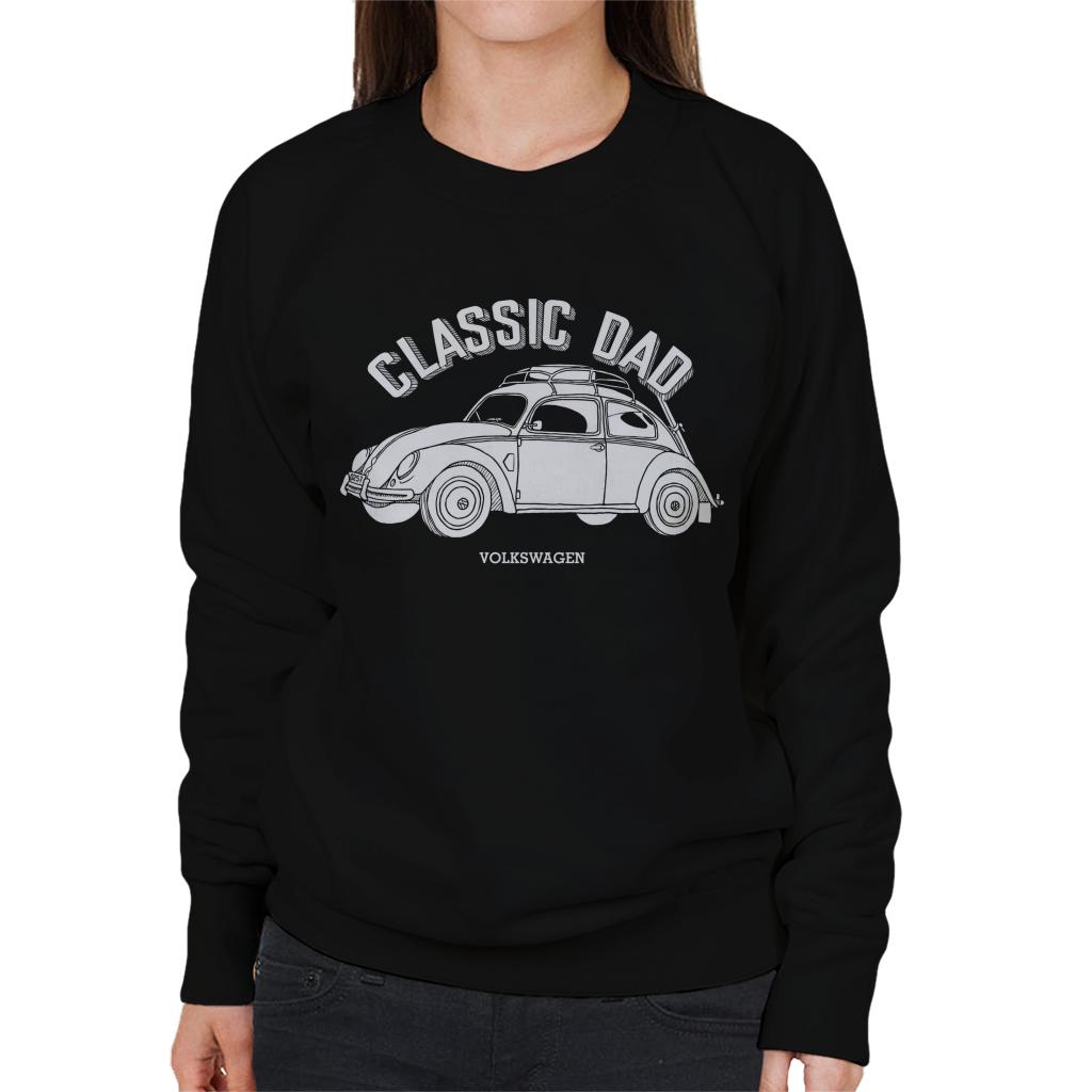 Volkswagen Beetle Sketch Classic Dad Women's Sweatshirt product image 1