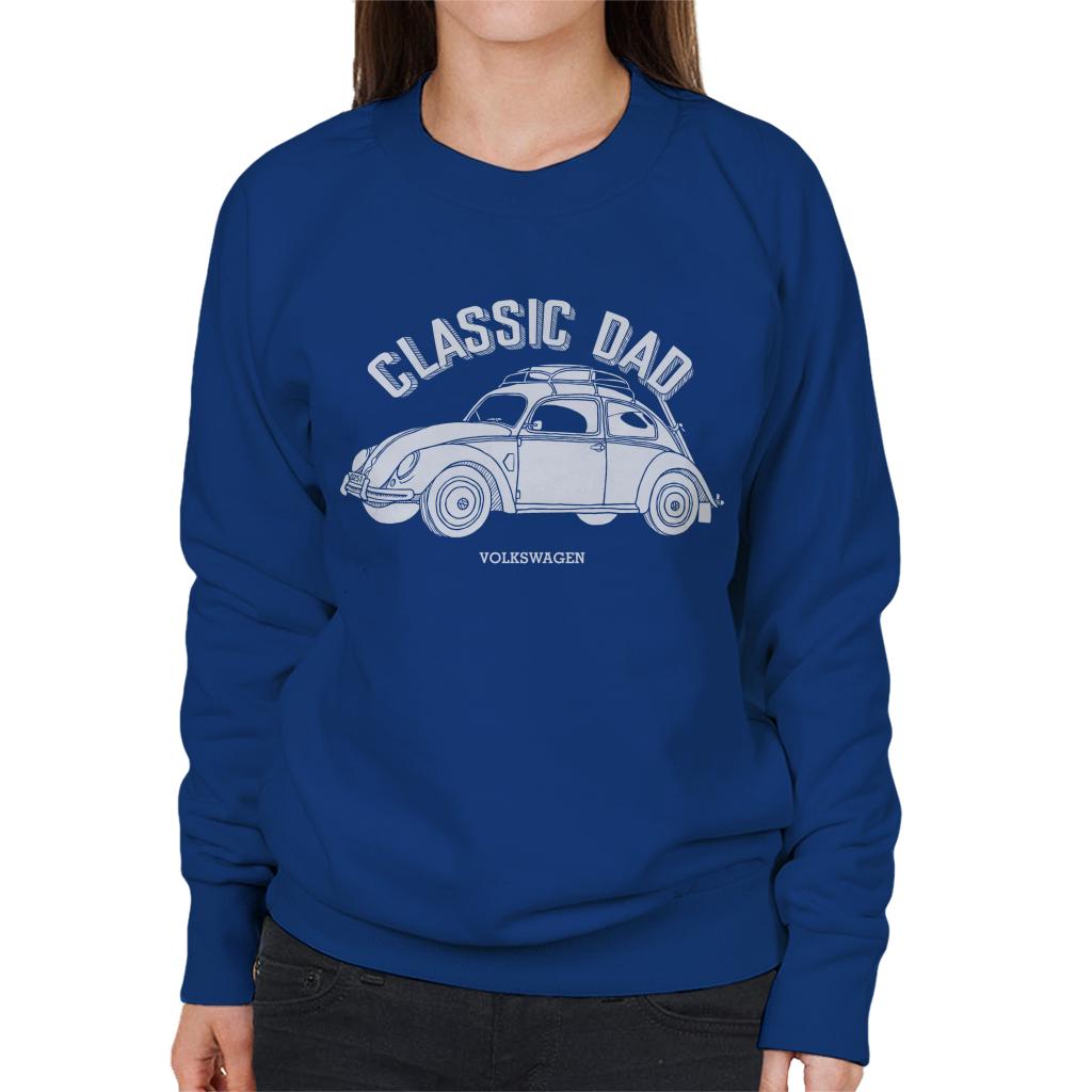 Volkswagen Beetle Sketch Classic Dad Women's Sweatshirt product image 4