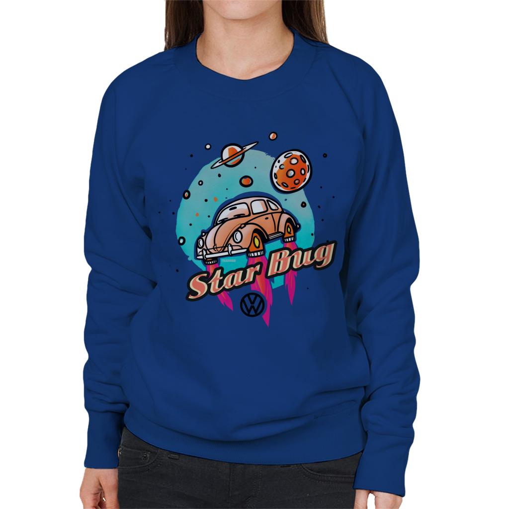 Volkswagen Star Bug Cartoon Beetle Women's Sweatshirt product image 4