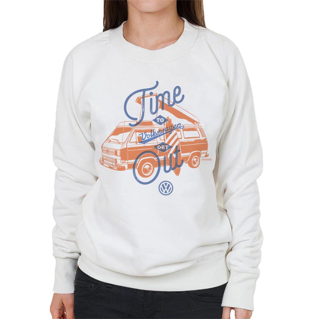 Volkswagen Time To Get Out Retro T3 Camper Women's product image 4