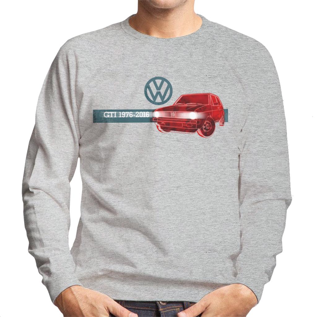 Volkswagen Golf GTI 1976 To 2016 Men's Sweatshirt product image 4