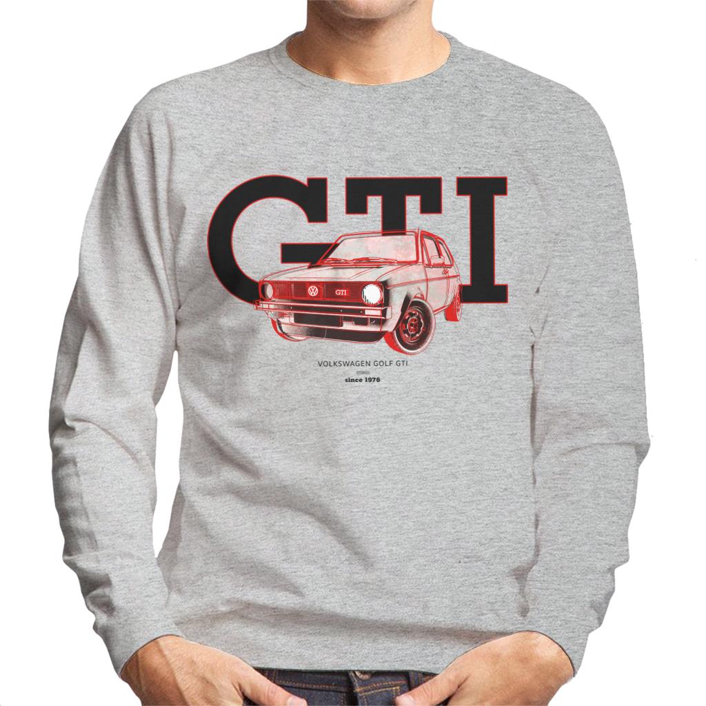 Volkswagen Retro Golf GTI Since 1976 Men's Sweatshirt product image 1