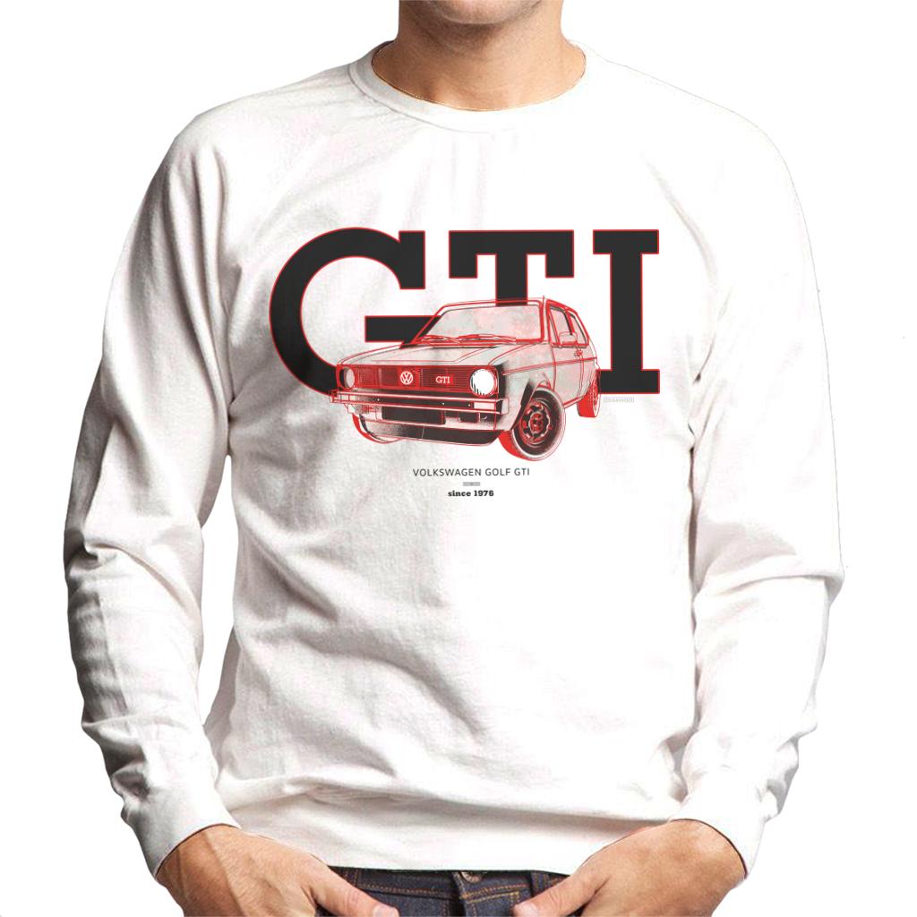 Volkswagen Retro Golf GTI Since 1976 Men's Sweatshirt product image 4