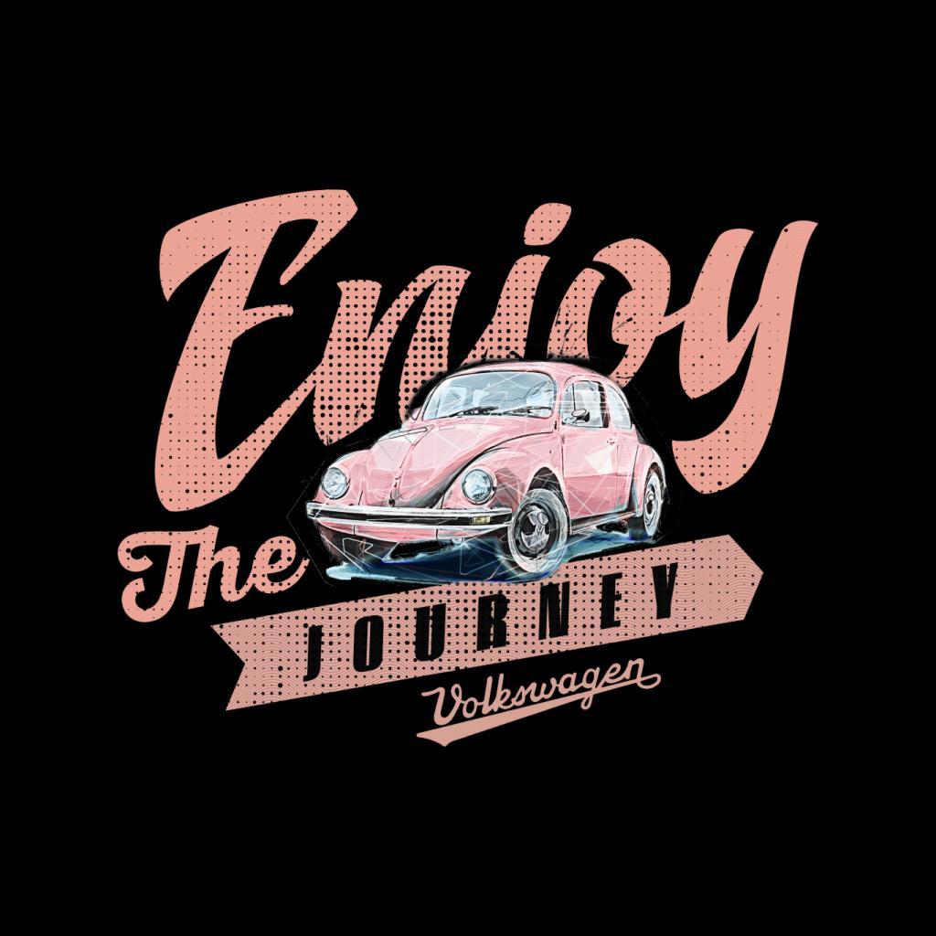 Volkswagen Pink Enjoy The Journey Beetle Men's Sweatshirt product image 2