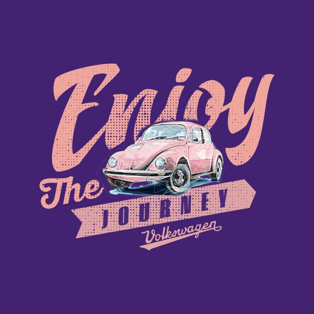 Volkswagen Pink Enjoy The Journey Beetle Women's Sweatshirt product image 7