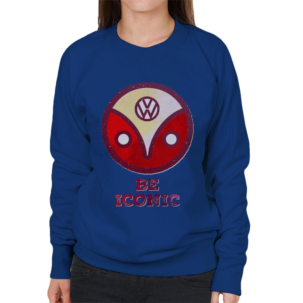 Volkswagen Be Iconic Camper Badge Women's Sweatshirt product image 4