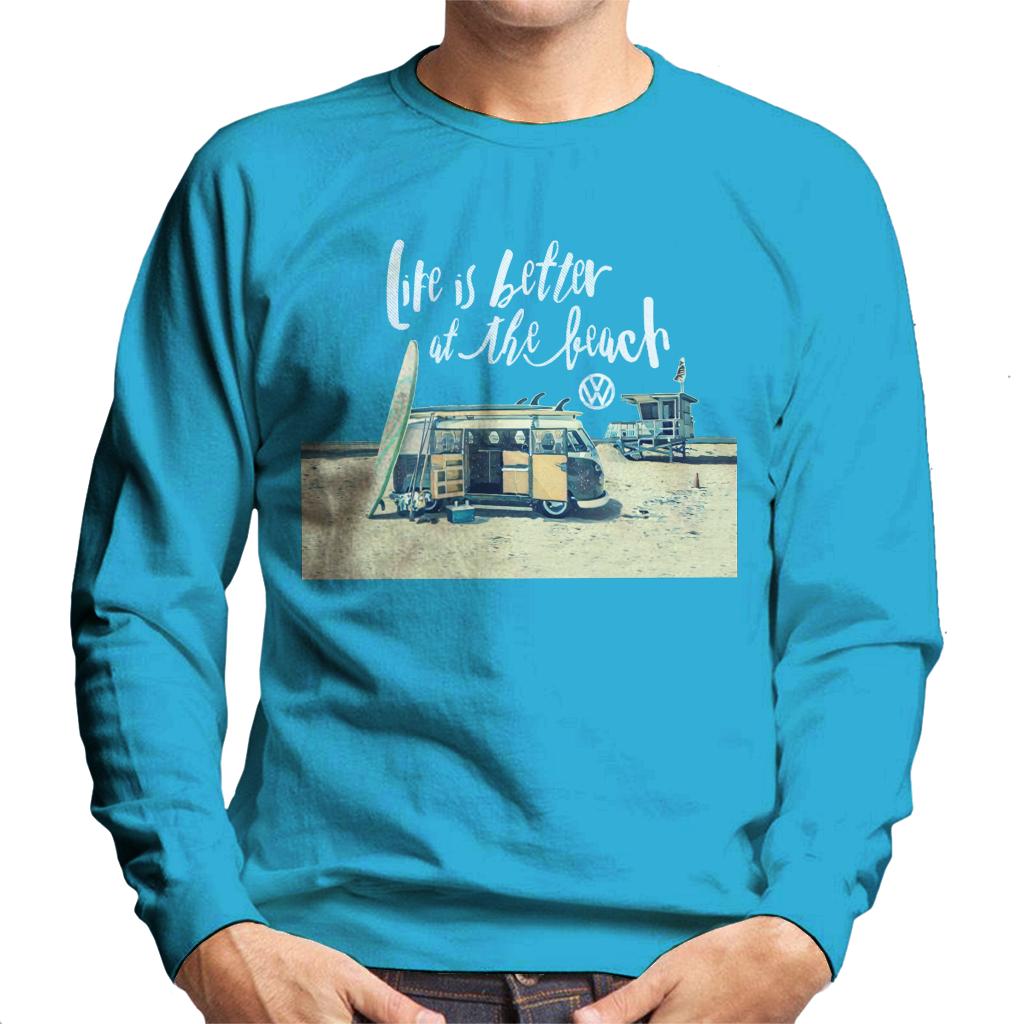 Volkswagen Beach Camper Men's Sweatshirt product image 4