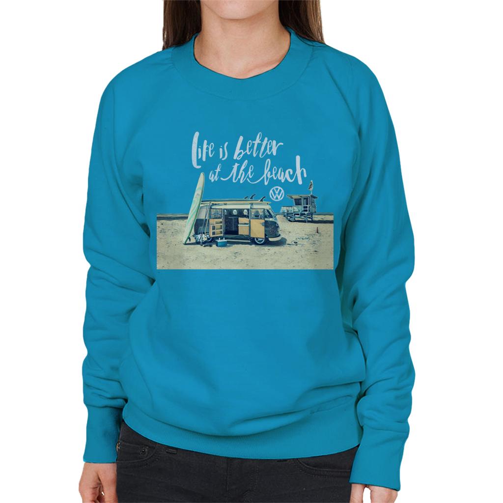 Volkswagen Beach Camper Women's Sweatshirt product image 4