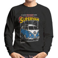 Volkswagen Comic Book Supervan Camper Men's Sweatshirt product image 1