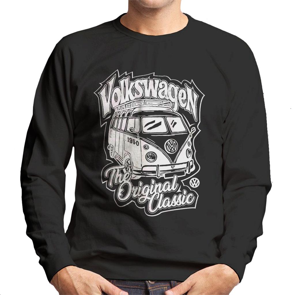 Volkswagen Original Classic T1 Camper Men's Sweatshirt product image 1