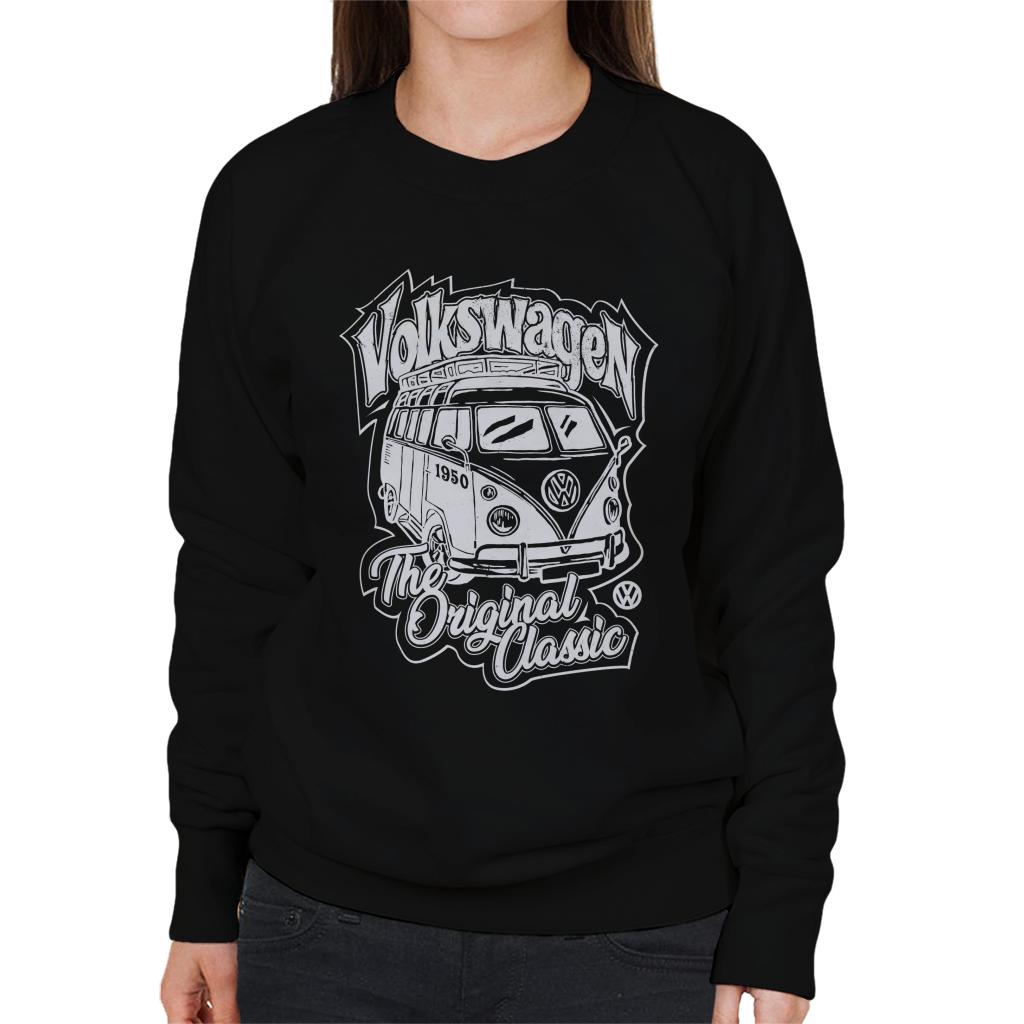 Volkswagen Original Classic T1 Camper Women's Sweatshirt product image 1