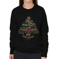 Volkswagen Christmas Tree Campers Women's Sweatshirt product image 1