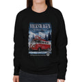 Volkswagen Christmas T1 Camper Driving Home Women's product image 1