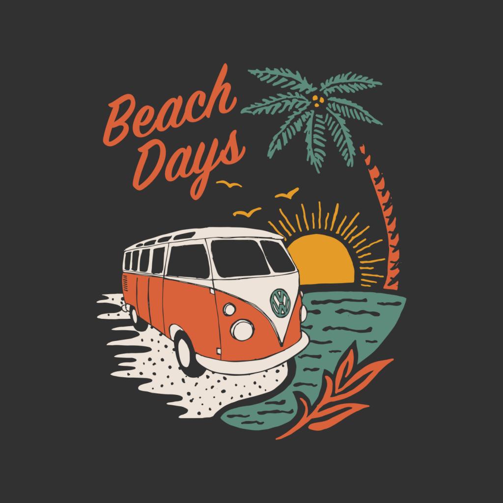 Volkswagen Beach Days T1 Camper Men's Sweatshirt product image 2