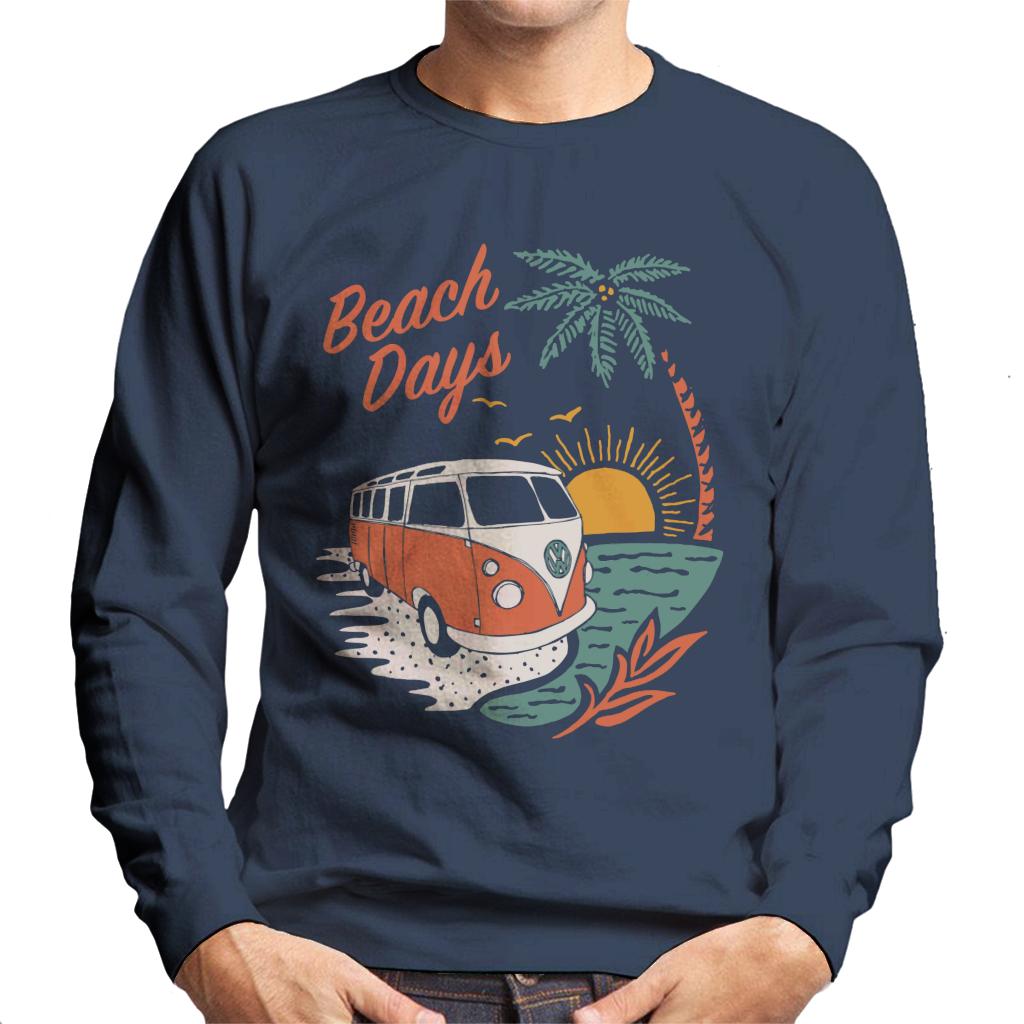 Volkswagen Beach Days T1 Camper Men's Sweatshirt product image 4