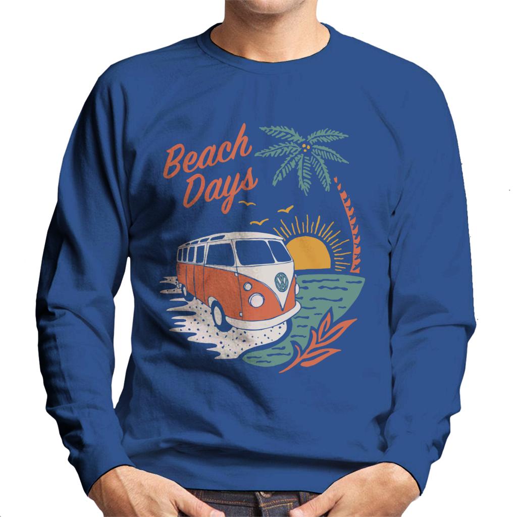 Volkswagen Beach Days T1 Camper Men's Sweatshirt product image 6